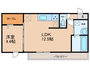 アピリシティⅡの物件間取画像